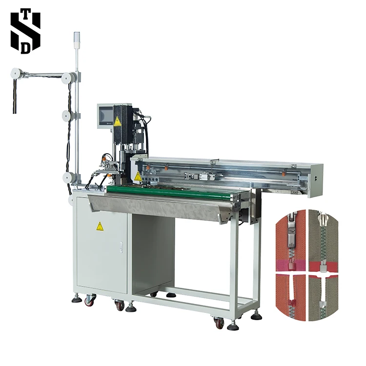 Auto Open-end Plastic Zipper Cutting Machine Zipper making machine
