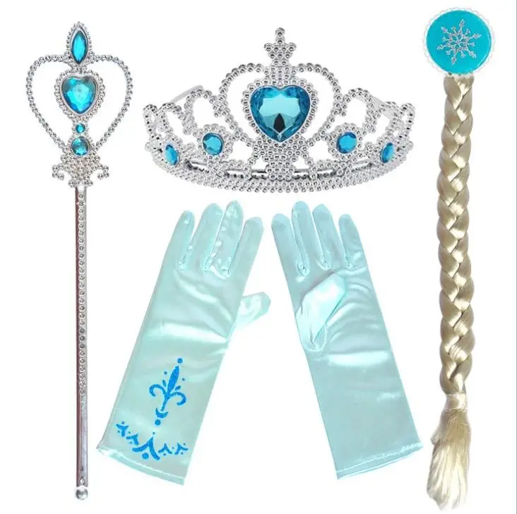  Kids Shield Halloween Costume Cape Accessories Cartoon Masks Super Hero Cosplay Costumes Princess Crown Kits