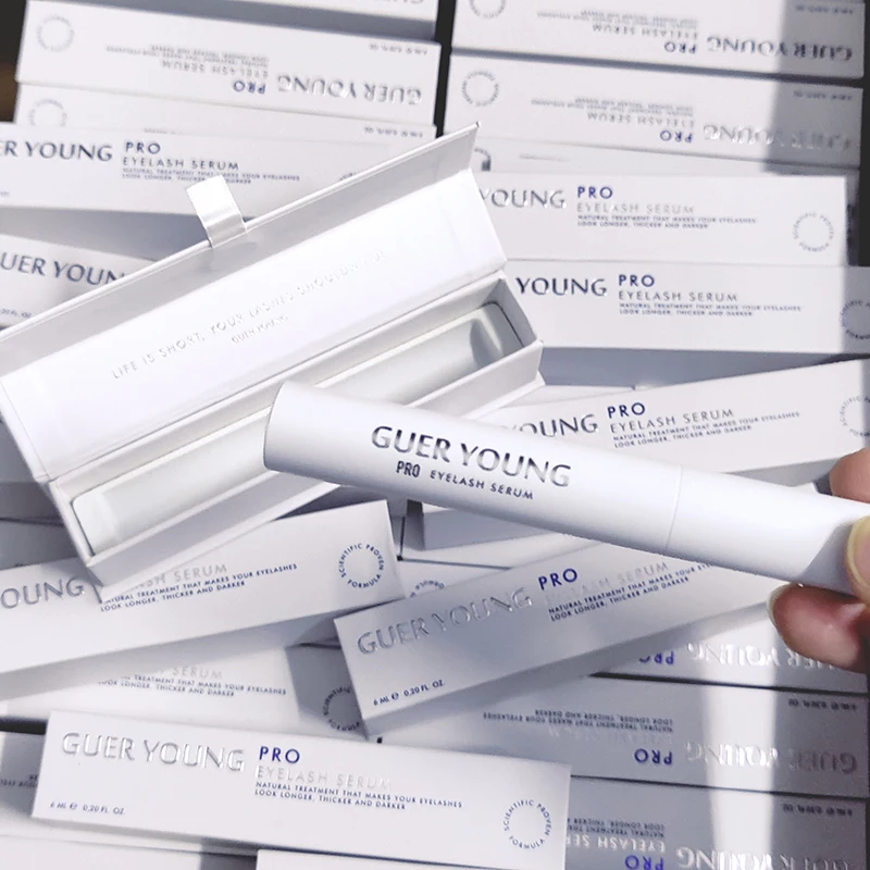 100% Organic Eyelash And Brow Growth Serum Thick And Long Eyelash Natural Private Label Fast  Lash Growth Enhancer Serum