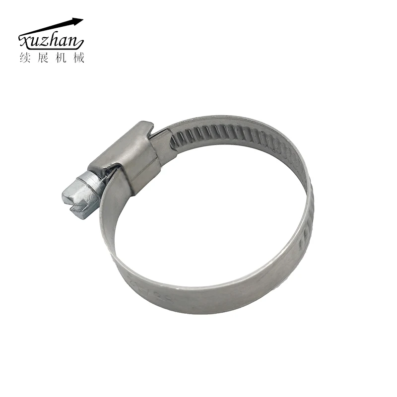 
304 201 SS automotive engine use no-perforated German style type of hose clamps 