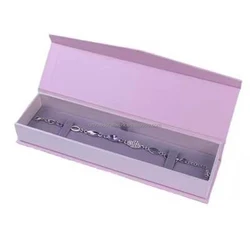 Book flip paper jewelry packaging box bracelet pendant ring earring bracelet box