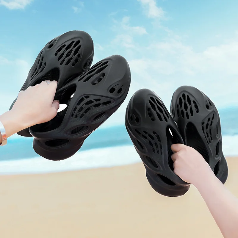 
New Arrival All Gender Unisex Breathable Toddler Kid Women Men Slippers Soft EVA Outdoor Hole Sandals Shoes Clog 