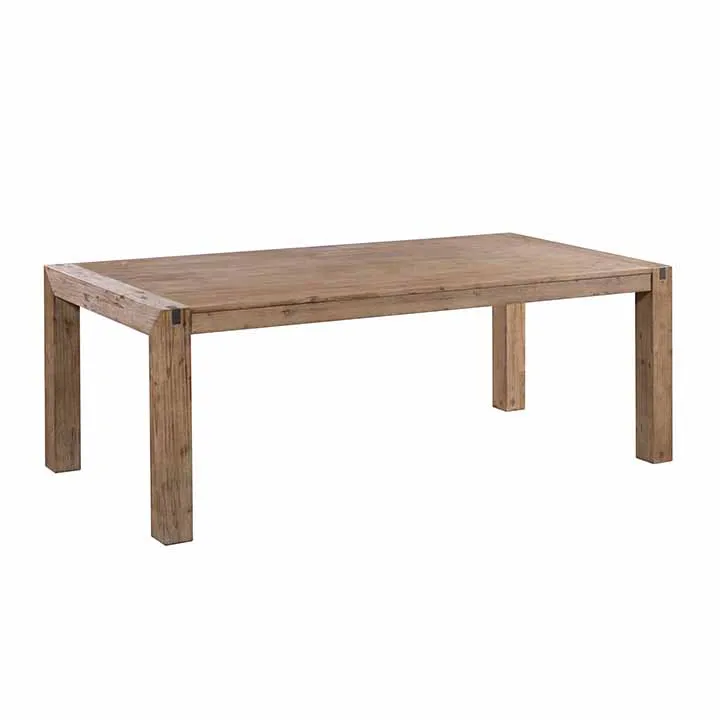 Hot Sale New Luxury European & Modern Style Home Furniture Solid Acacia Wood 1800mm Dining Table For Family Dinner