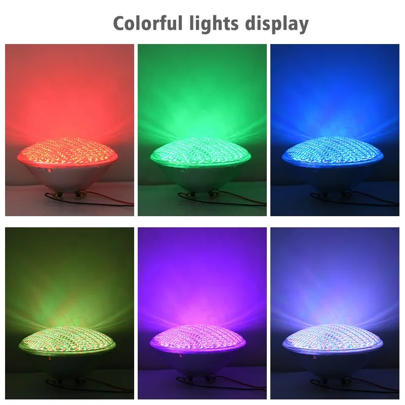 CE ROHS 12volt 24volt 18W landscape abs plastic recessed underwater light abs ip68 rating par56 housing led swimming pool light