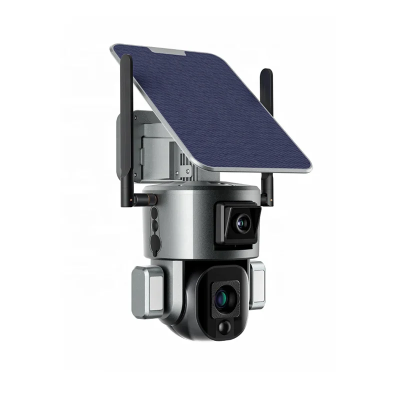 Home Outdoor Waterproof Security 4G Dome Solar Camera Wireless CCTV Camera Surveillance Network Camera