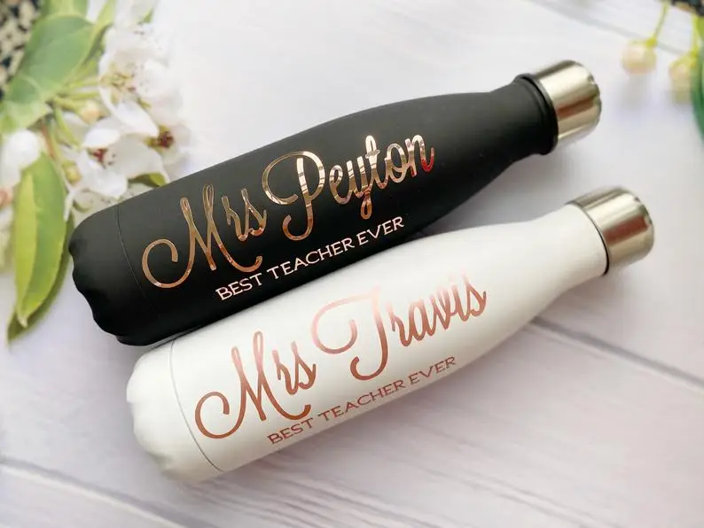 Cola shaped double paroie swelling water bottle stainless steel sublimation glitter custom