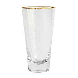 Japanese Style Phnom Penh Hammer Crystal Lead-Free Cup Transparent Glass Drink Cups