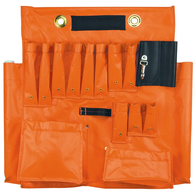 Custom LOGO Heavy Duty Vinyl Tool Apron with Multiple Pocket