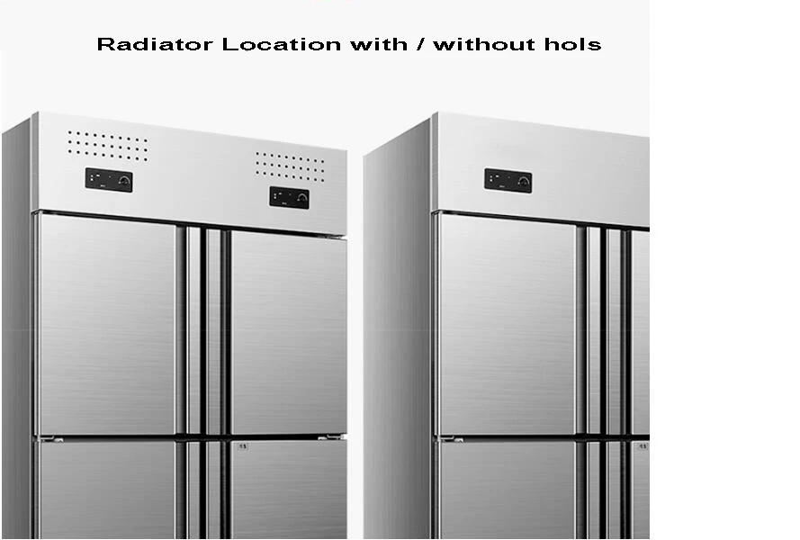 
2020 Best Commercial Refrigerator 2/4/6 glass door freezer for Restaurant 