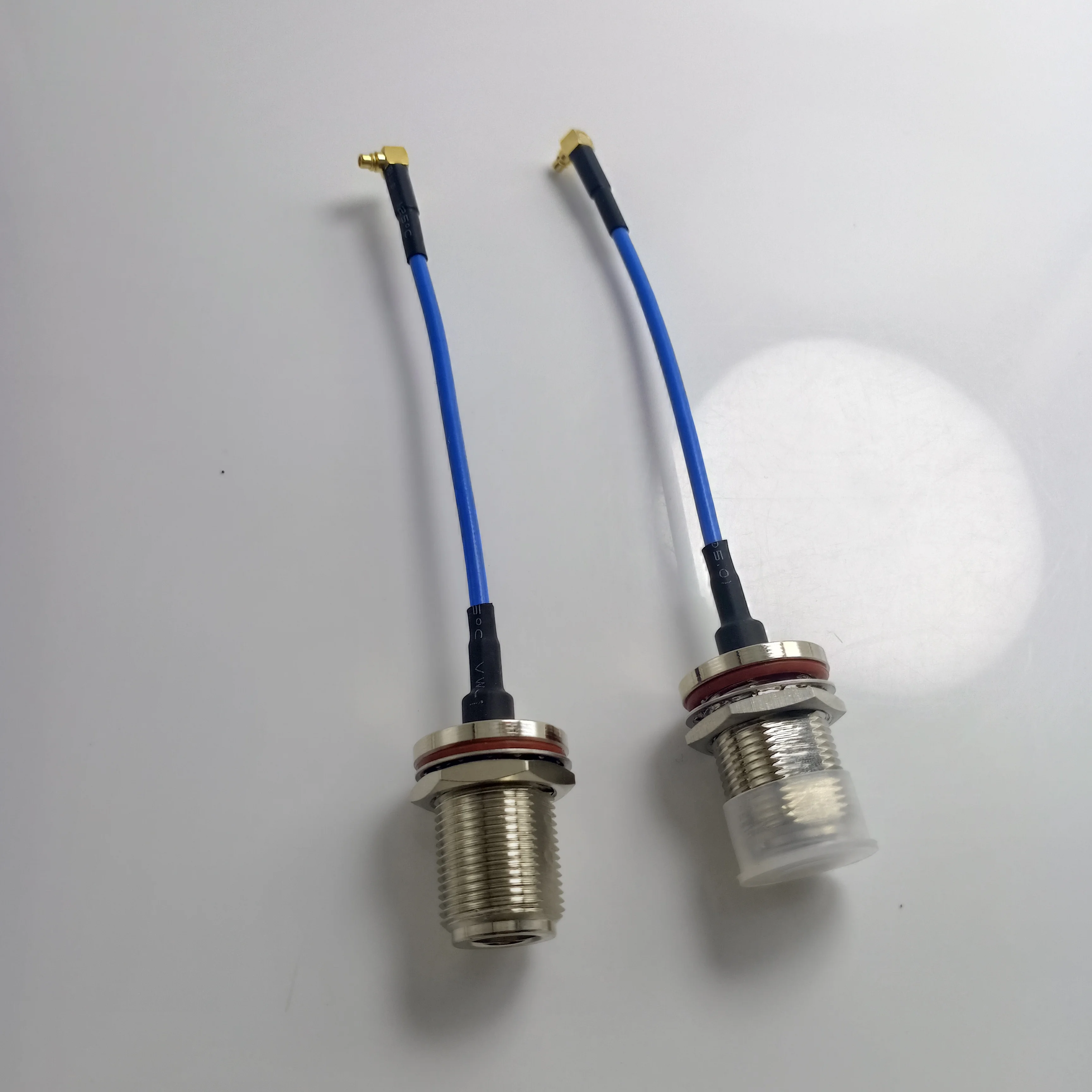 Customized Rg405 Semi-flexible Coaxial Cable With N-K To MMC  Male Connector Rf Jumper Cable
