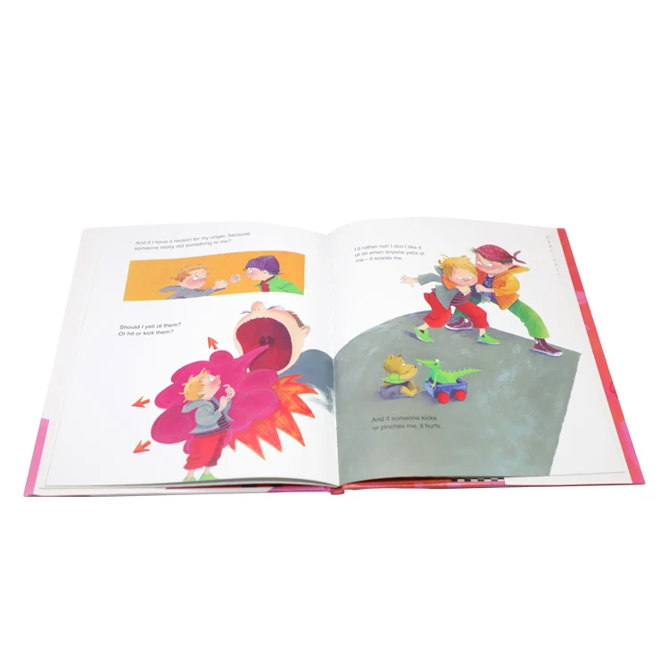 Custom Children Preschool Books Hardcover Story Book Printing Factory