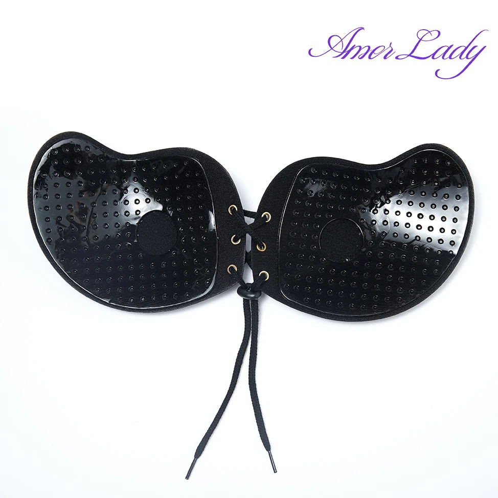 Sexy style Invisible girls sexy nipple bra Adhesive silicone bra Nipple cover