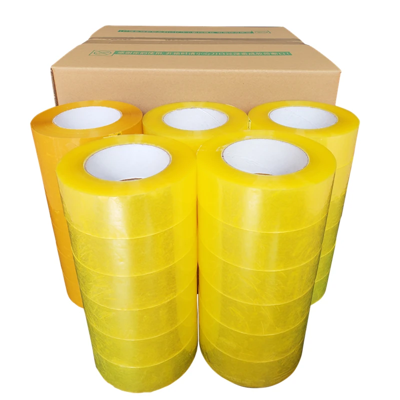 Factory Express Packing Glue Tape Multi Size Clear Tapes Polypropylene Transparent Bopp Packing Tape