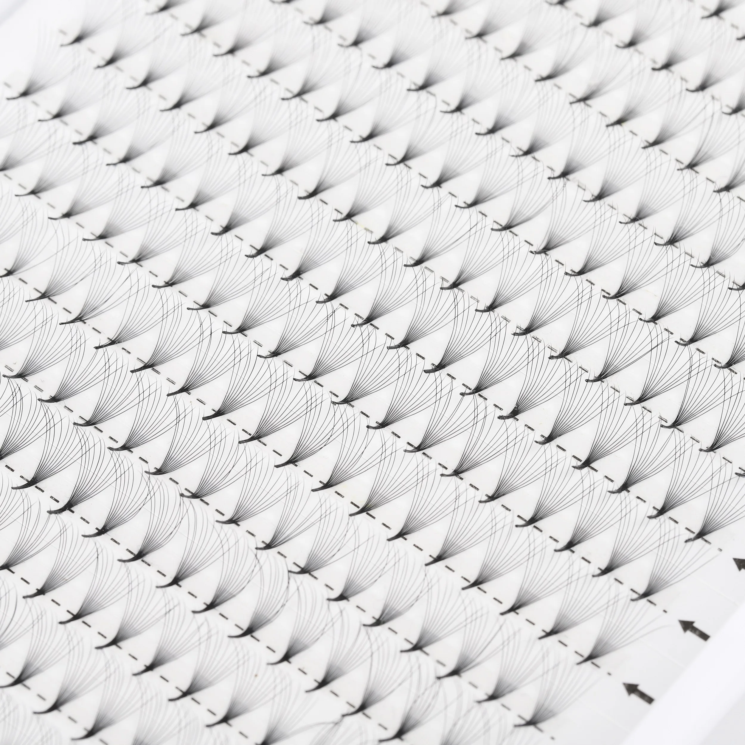 High quality professional 3D 4D 5D 0.10 0.07 pointy base premade fan lashes