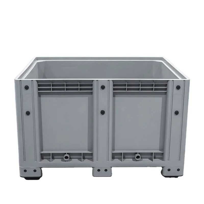 Fruit storage plastic heavy duty bulk container