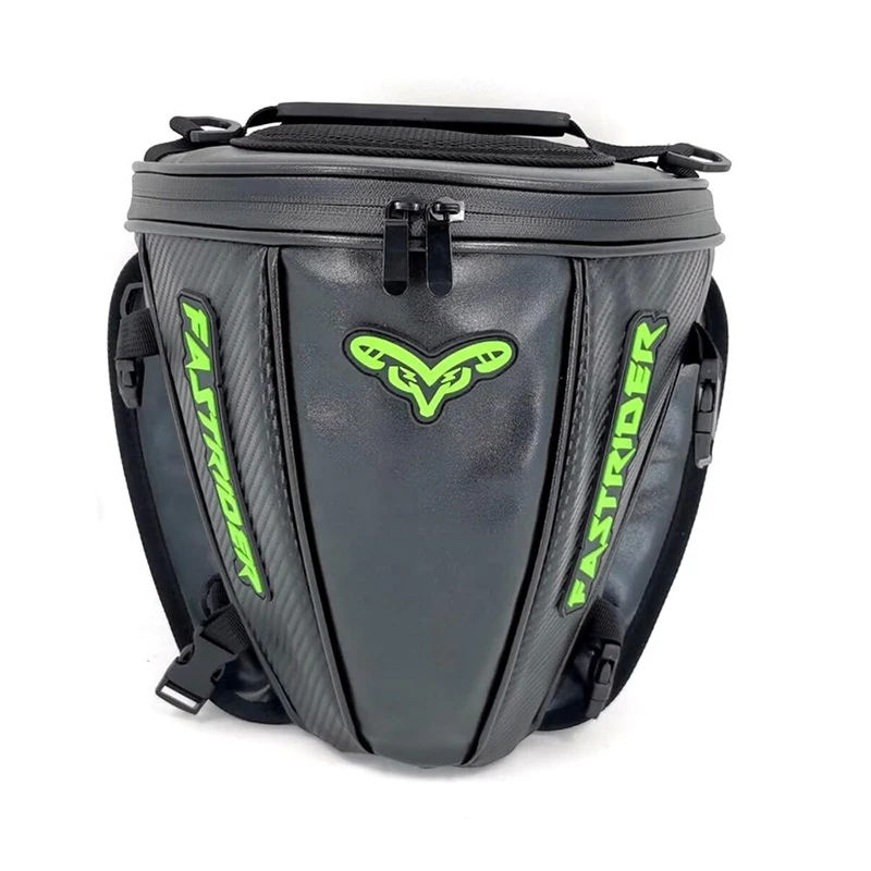 Mochila Moto Waterproof Motorcycle Backpack Tail Tank Bag Multifunctional Leather Sports Motorcycle Durable Pillion Bag