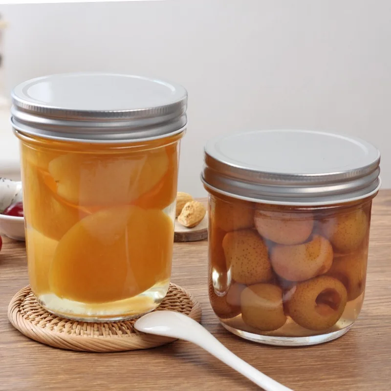 100ml 200ml 300ml 400ml 500ml glass caviar jar chili paste glass bottle glass canned food bottles