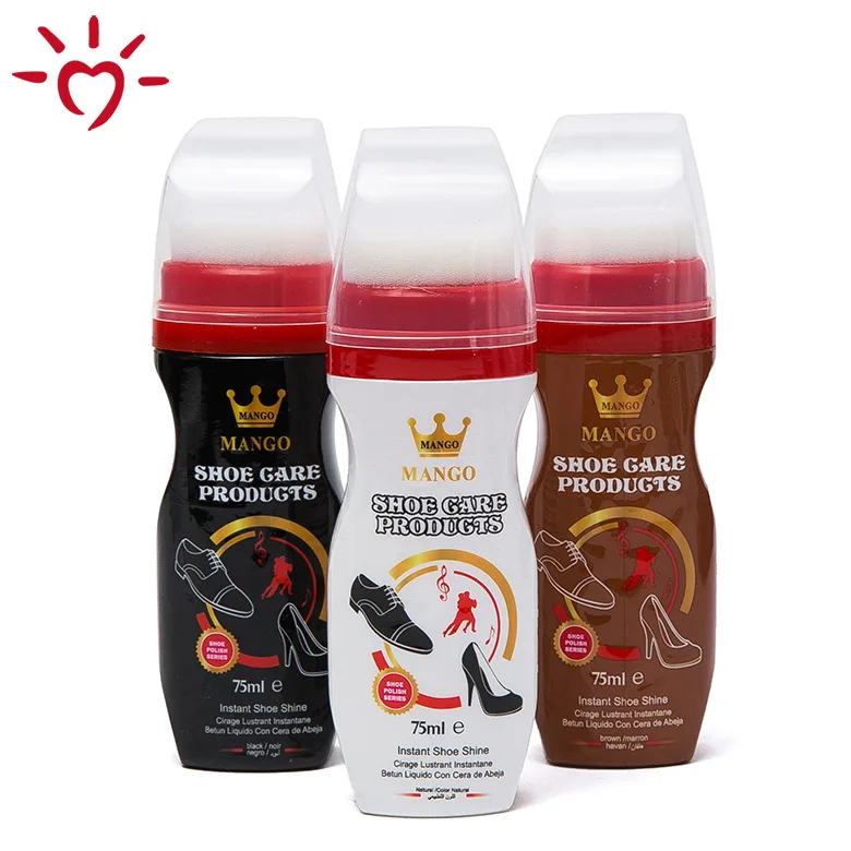 Custom shine cleaner wholesale cheap shoe shine polish