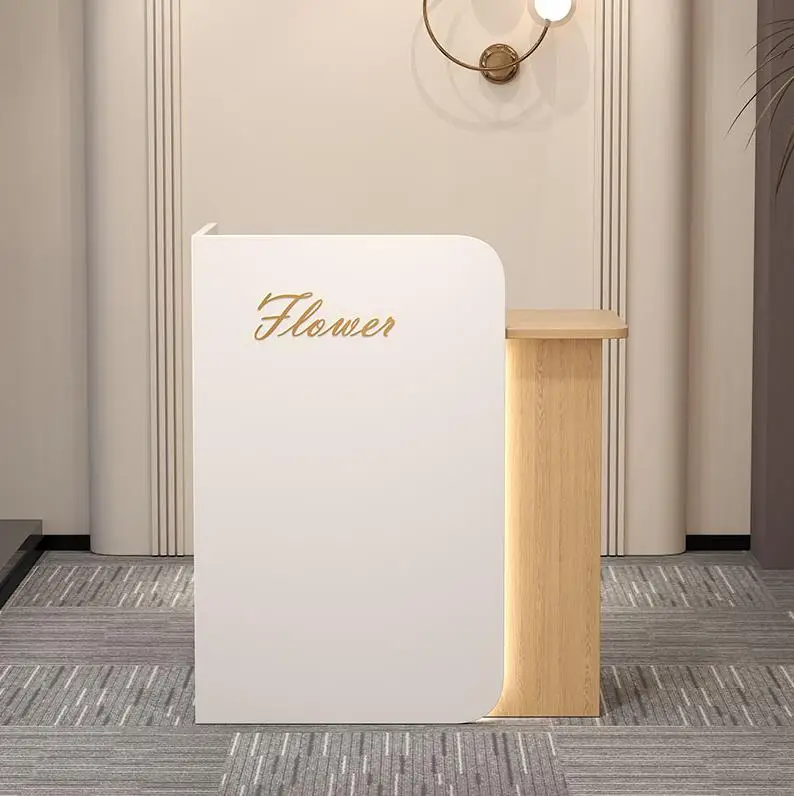 Milk Tea Clothing Shop Shop Bar Counter Retail Shop Checkout Counter Cashier Desk Reception Counter Table