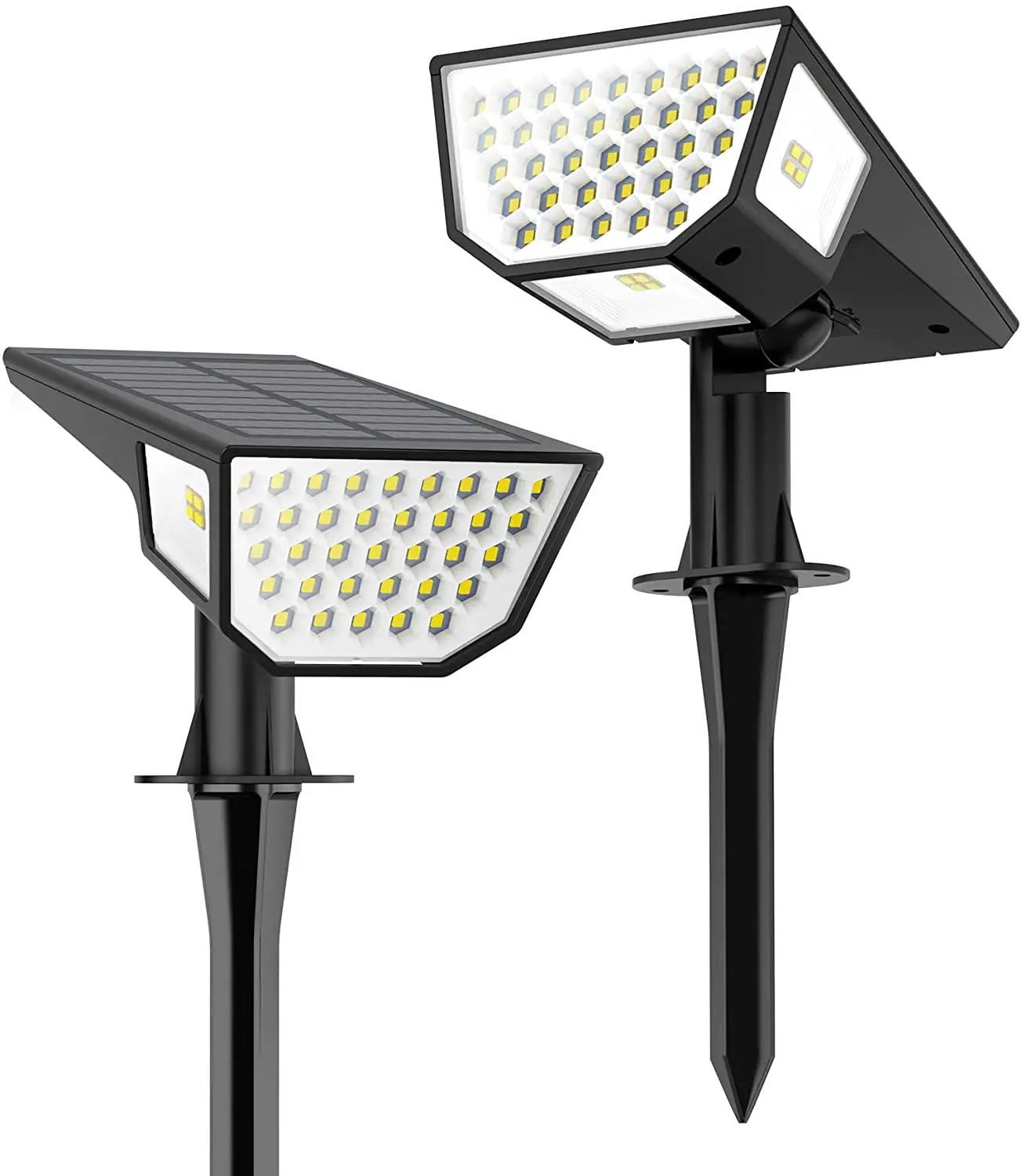 the newest ce super bright ip65 waterproof 47 led solar powered landscape garden light solar spot lights outdoor