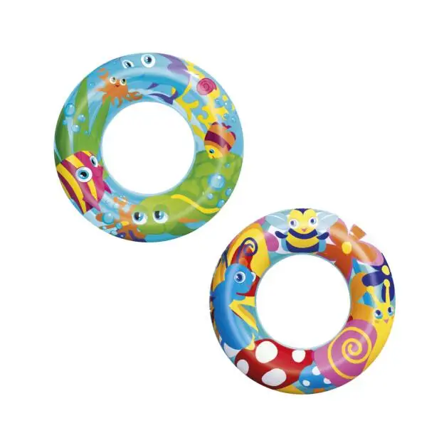 Bestway 36013 Inflatable Swimming Float Pool Swim Ring colorful Inflatable Swim Ring