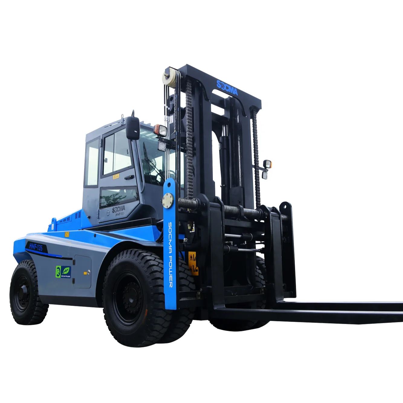 SOCMA 13.5 Ton Heavy Duty Forklift Diesel Compact Forklifts with Big Loading Capacity and Easy to be Transported In Container