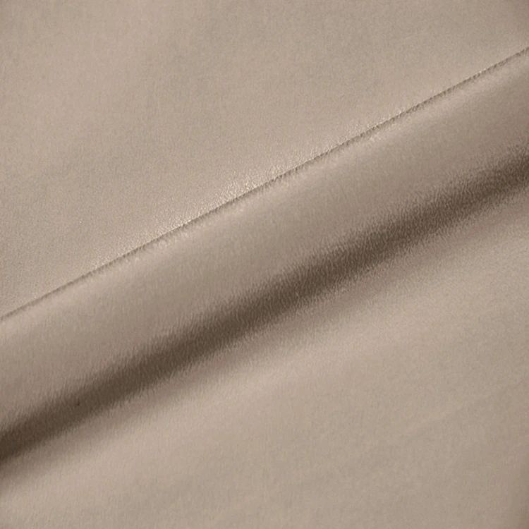 Mulberry organic silk fabric in solid colors 16mm silk crepe de chine 114cm width No.15 camel color sell by the yard