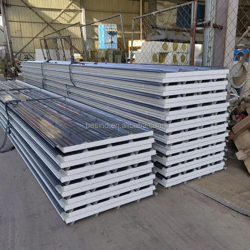 Roofing Eps Sandwich Wall Panel Eps Sandwich Panel Insulation Eps Sandwich Panel 100mm Fireproof