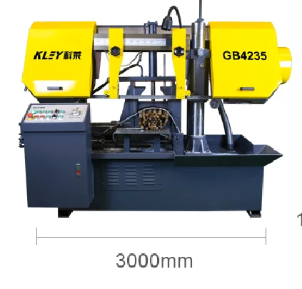
High quanlity Cutting Band Saw machine GB4235 Automatic Hydraulic Video Support Plant ISO 