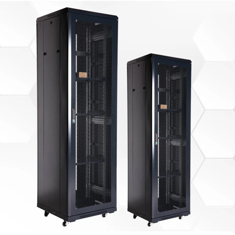 
Attractive Price New Type Floor Standing Glass Door Server Network Cabinet 
