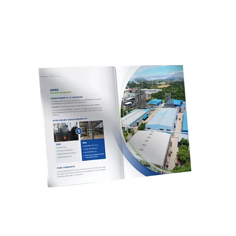 Factory Custom Business Company Catalog Travel Beauty Booklet Fashionable Magazine Hard Cover Book Printing