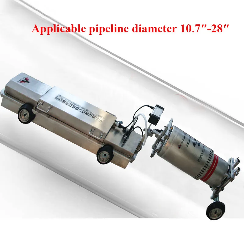 Pipe Xray Pipe Detector with Pipeline Locator NDT Pipeline X Ray Inspection Crawler OEM Electronics Instrument 1 YEAR 