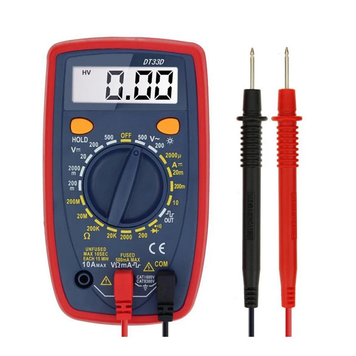 Chinese manufacturer multimeter LCD multimeter micro ammeter, multimeter digital meter