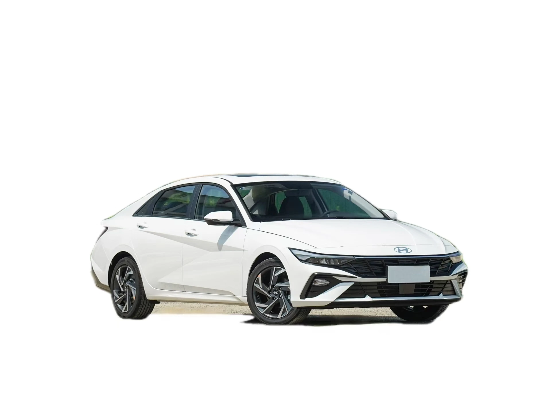 2023 Hyund-ai Elantra 1.5L CVT Premium Left Steering Monza Model Rear Camera Leather Seats Euro VI Emission Gas/Petrol Electric