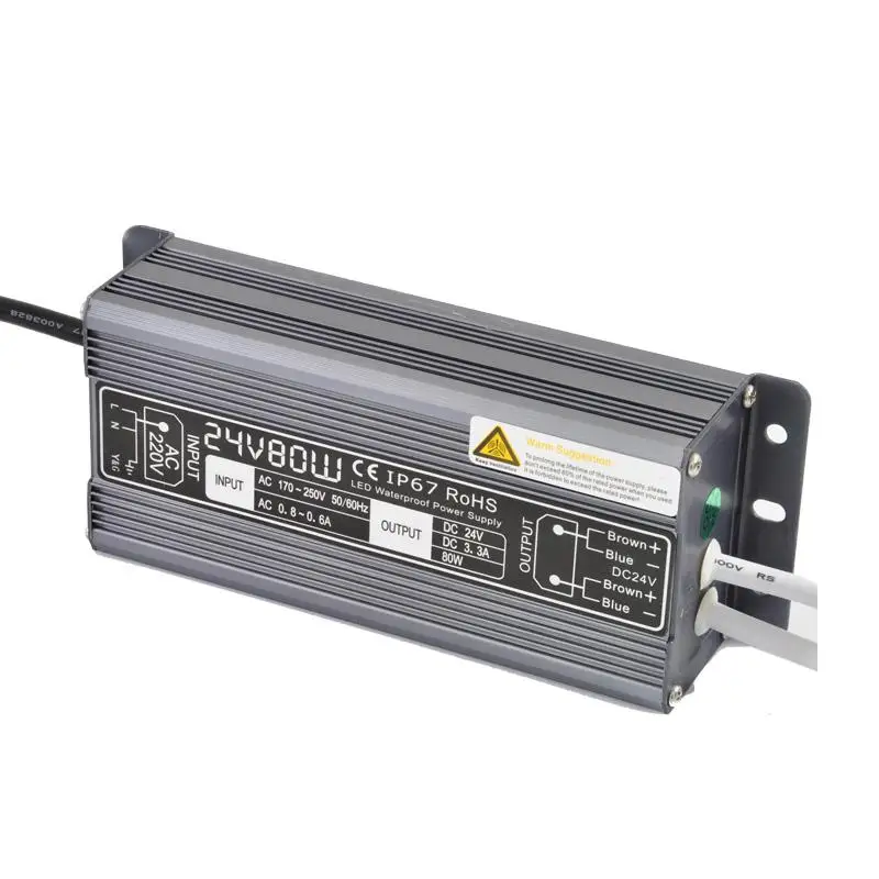 Wholesale intelligent IP67 Waterproof Led Switching Power Supply 12V 24V 100w 200w 300w LED Driver