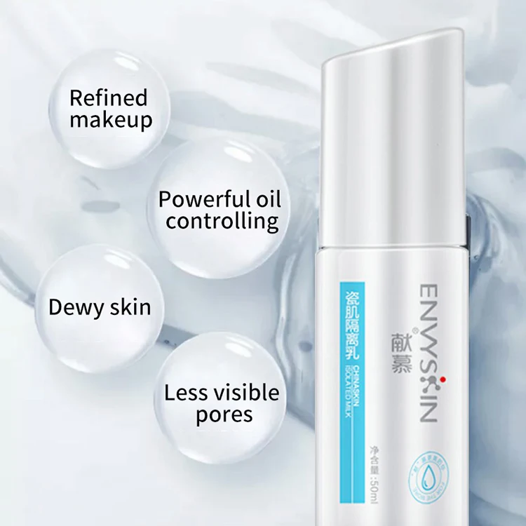 Hot Selling Oil Free Primer Organic Whitening Face Makeup Primer Face Primer Makeup Emulsion