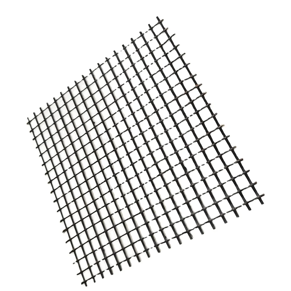 fiberglass geogrid reinforced retaining wall fortrac geogrid for autohesion model 50/50KN/M