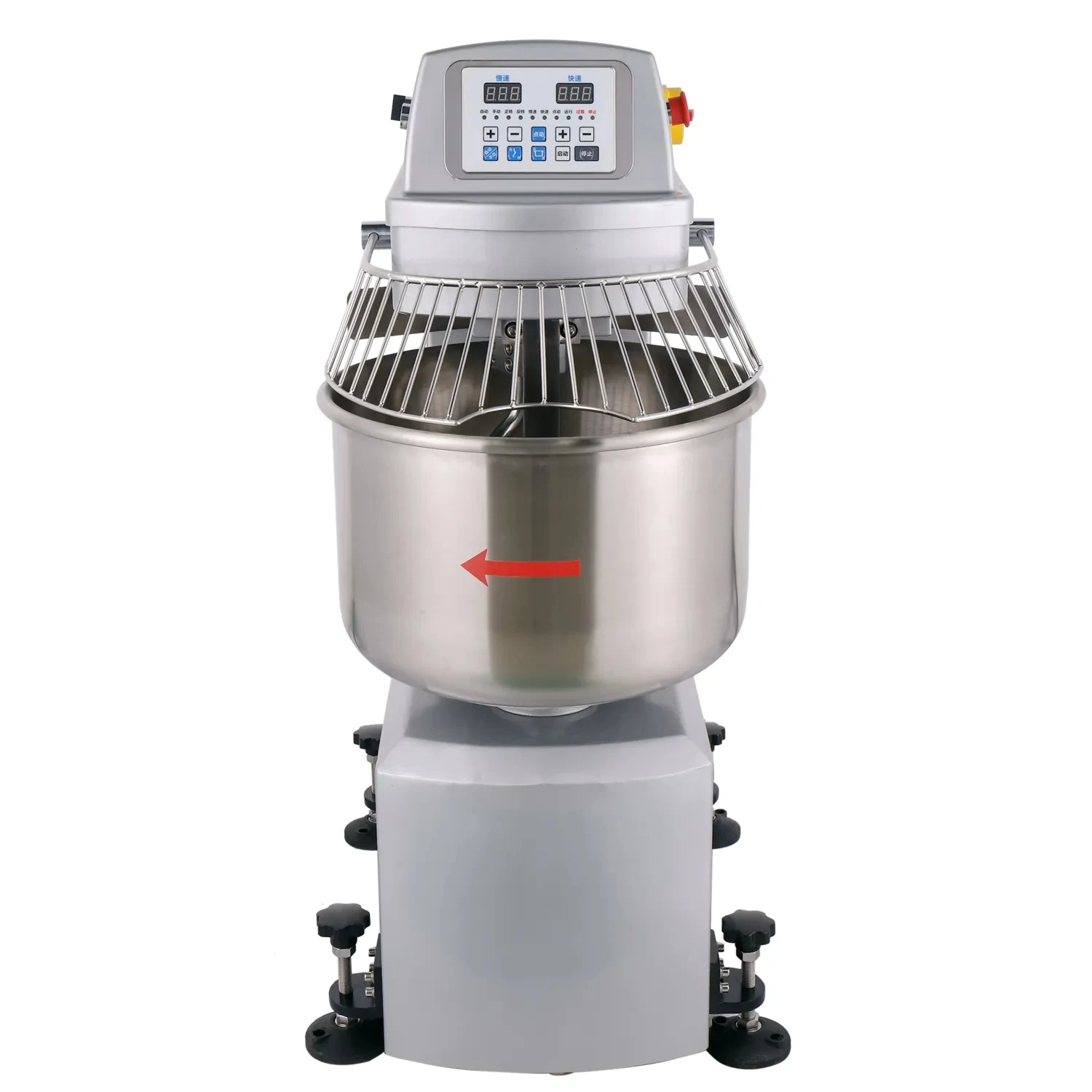 40L Capacity Dough Spiral Mixer Machine 40L Large Bakery Spiral Dough Mixer