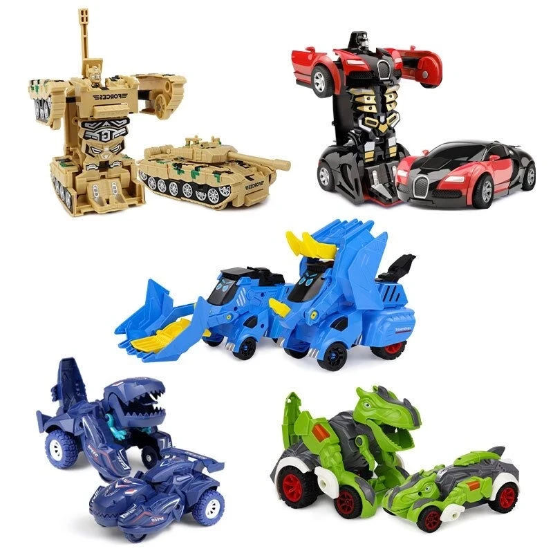 Новые деформационные игрушки-роботы