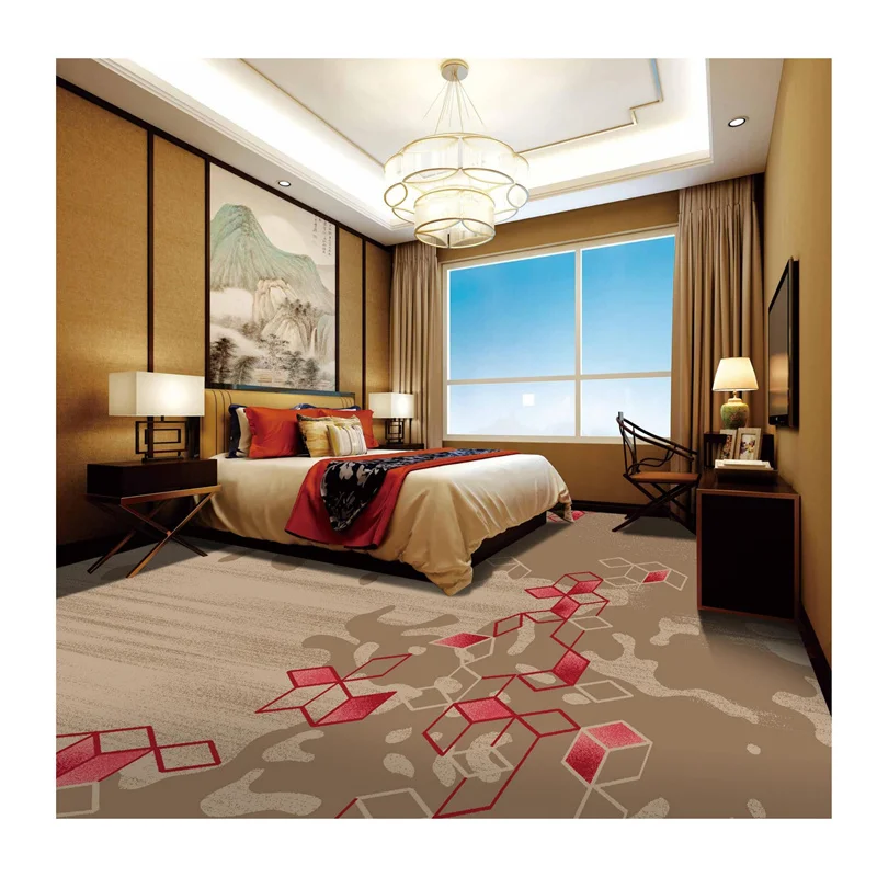 New Product Ideas Commercial Nylon Printed Running Way Carpet Hotel Project Wall To Wall Carpet