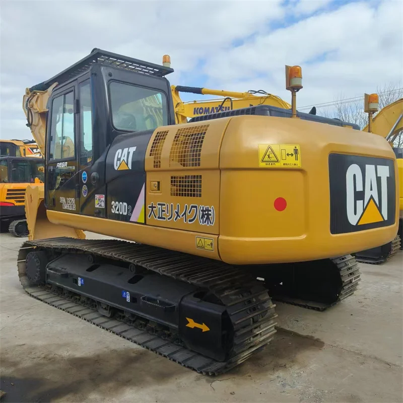 Оригинальный японский подержанный экскаватор Cat320D машина Caterpillar CAT320 20 тонн строительное тяжелое оборудование для