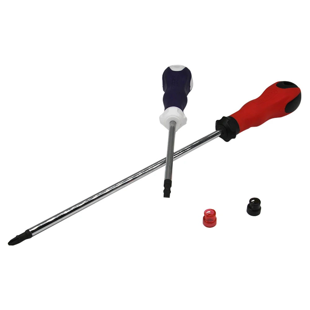 DILGOD High Quality Screwdriver  Magnetizer Ring Removable Bit Rubber Handle CRV Steel Screwdriver Set Hand Toolsl