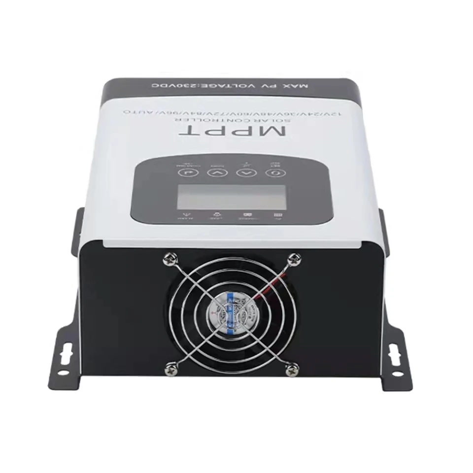 Solar Energy System 12V to 96V Regulator Controllers Auto MPPT Solar Charge Controller with LCD Display