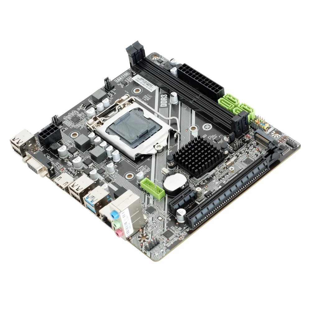 ITZR Esonic H61 M.2 Desktop Motherboard LGA 1155 DDR3 MATX Mainboard for 2nd/3rd Intel Core CPU In Stock