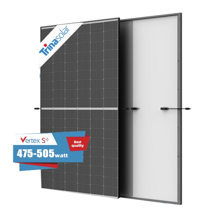 Trina Best Sell In EU Vertex Bifacial Dual Glass N type 475-505W 500W 480W 490W Solar Panels Panel Solar