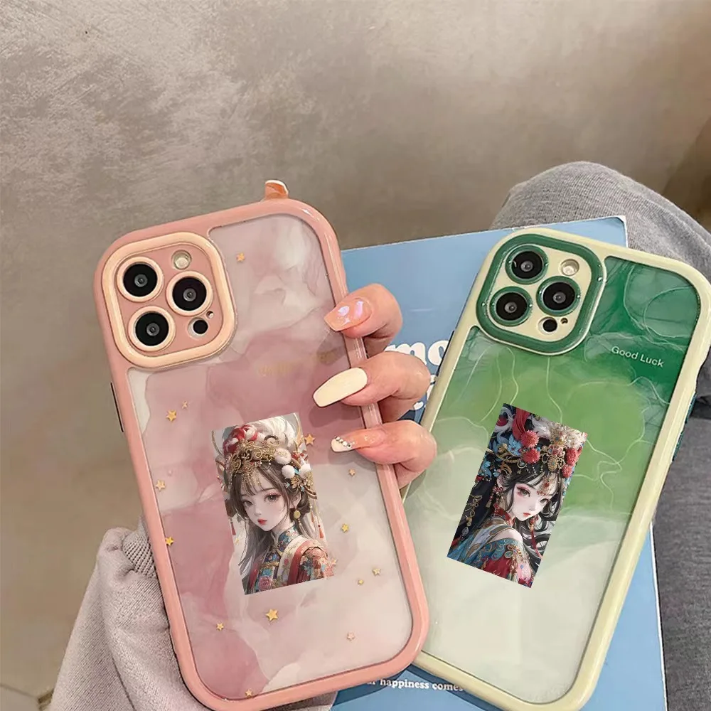 50pcs Ancient style drama characters PVC waterproof stickers for car bicycle mobile phone laptop notebook water bottle stickers