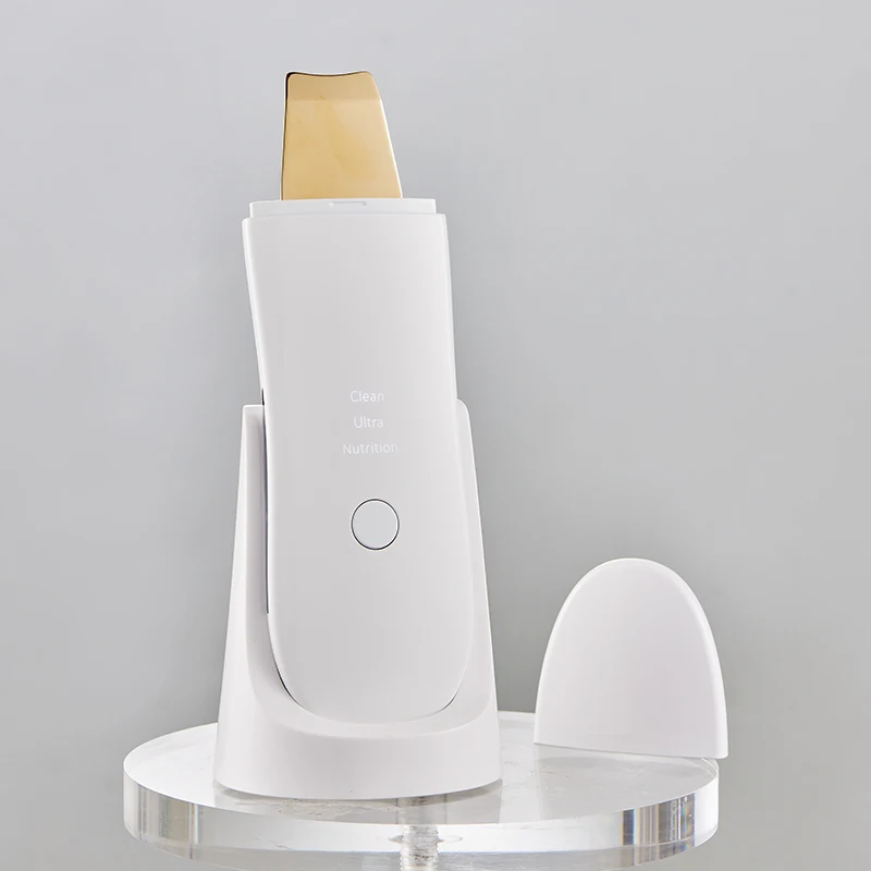 Home Use Facial Beauty Massage Beauty Device Ultrasonic Skin Scrubber