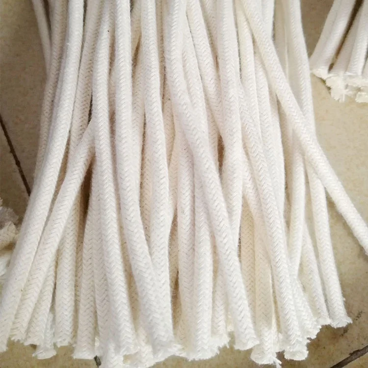 Kerosene Oil Lamp Wicks Burner Bamboo Torch Round Cotton Wick