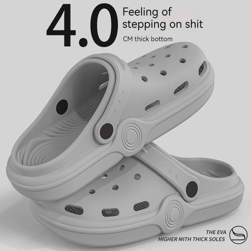 Mens Garden Clogs Shoes High Quality Beach Slippers Men Sliders Sandals Clogs