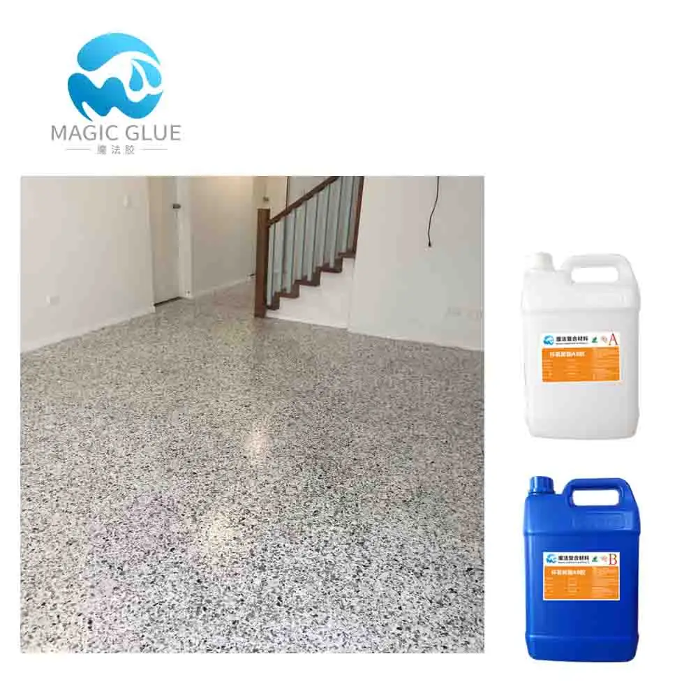 Hot sale epoxy resin coating for acryl flake garage floor